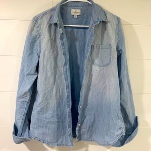 American Eagle denim long sleeve shirt size XL